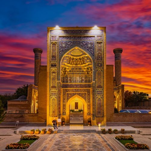 Guri,Amir,Or,Gur,Emir,Is,A,Mausoleum,Of,The