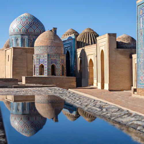 Mausoleums,And,Domes,Of,The,Historical,Cemetery,Of,Shahi,Zinda