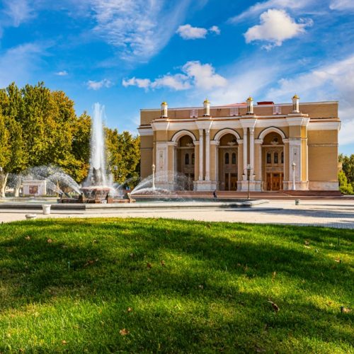 Tashkent,Uzbekistan,Navoi,Theater,Which,Is,National,Opera,Theater